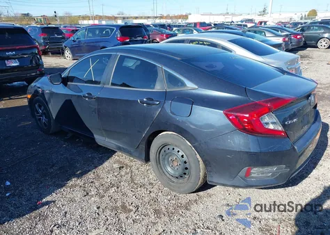 2017 Honda Civic Lx from USA, damaged, VIN 19XFC2F58HE009791